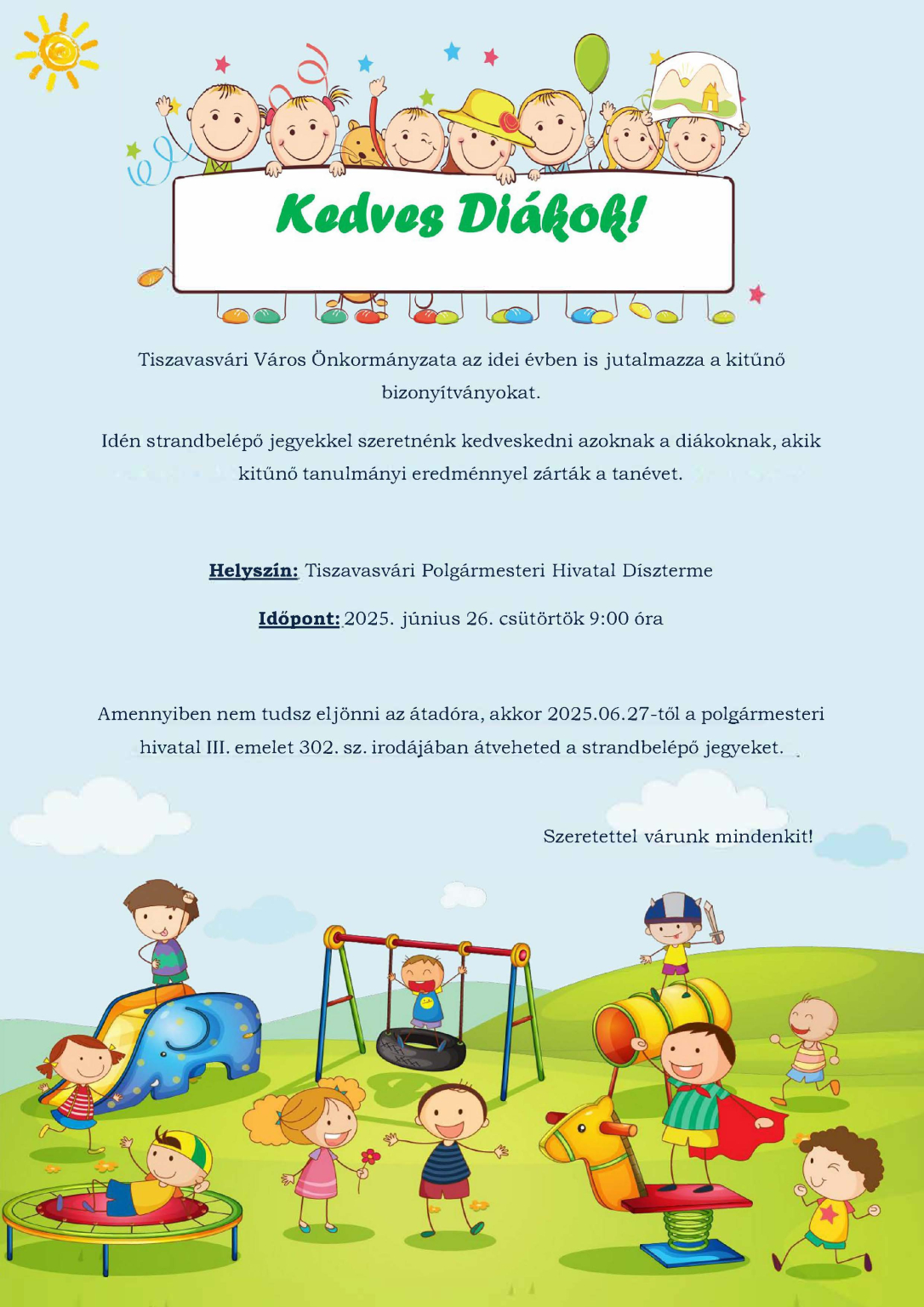 Kitűnő tanulók