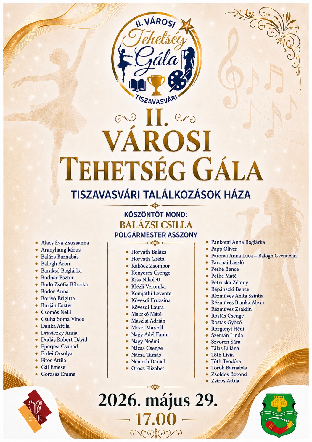 II. Városi Tehetség Gála