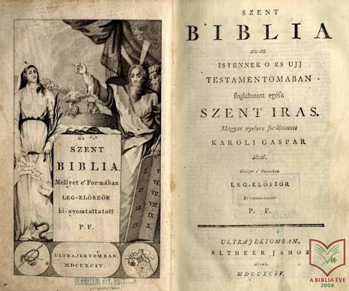 Pethe Ferenc által fordított Biblia